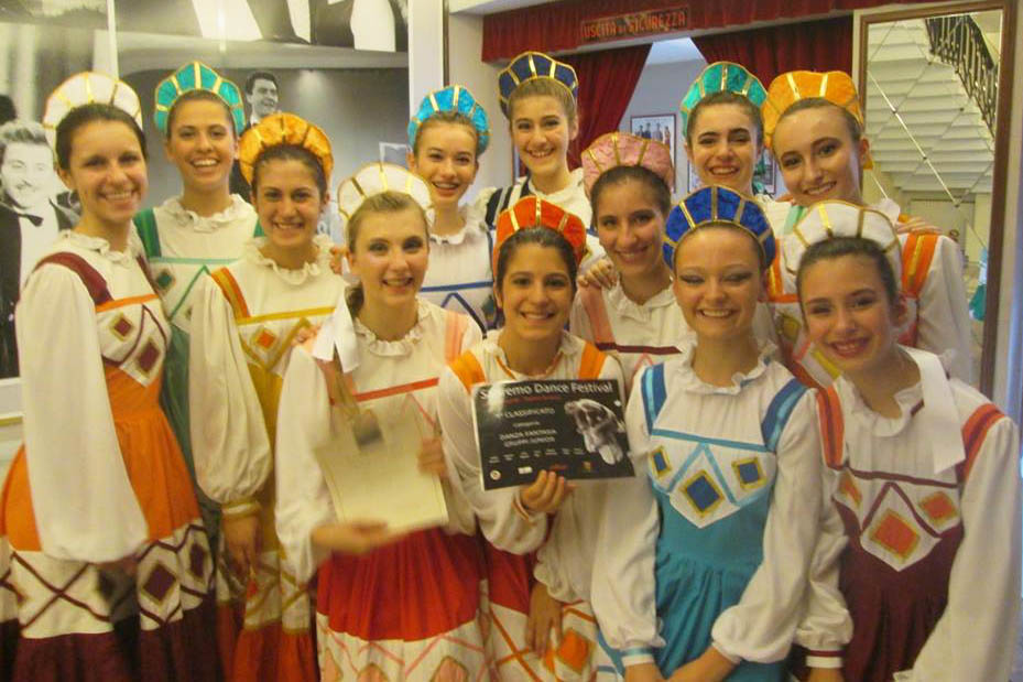 1° Premio Sanremo Dance Festival 2018